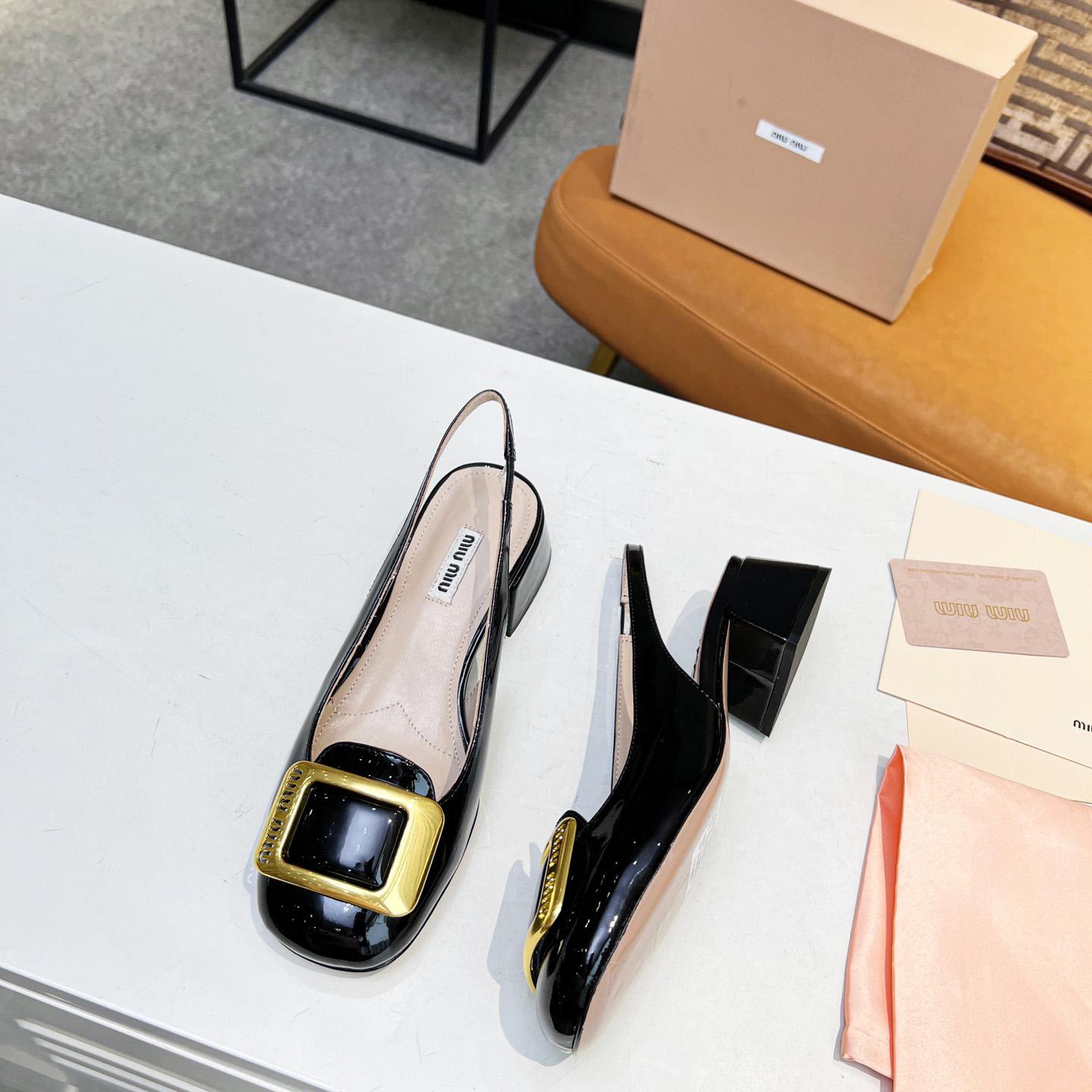 Miu Miu Patent Leather Pumps - DopestKickz