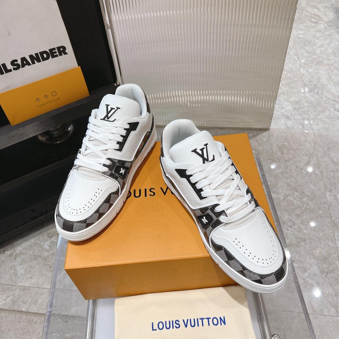 Louis Vuitton LV Trainer Sneaker    - DopestKickz