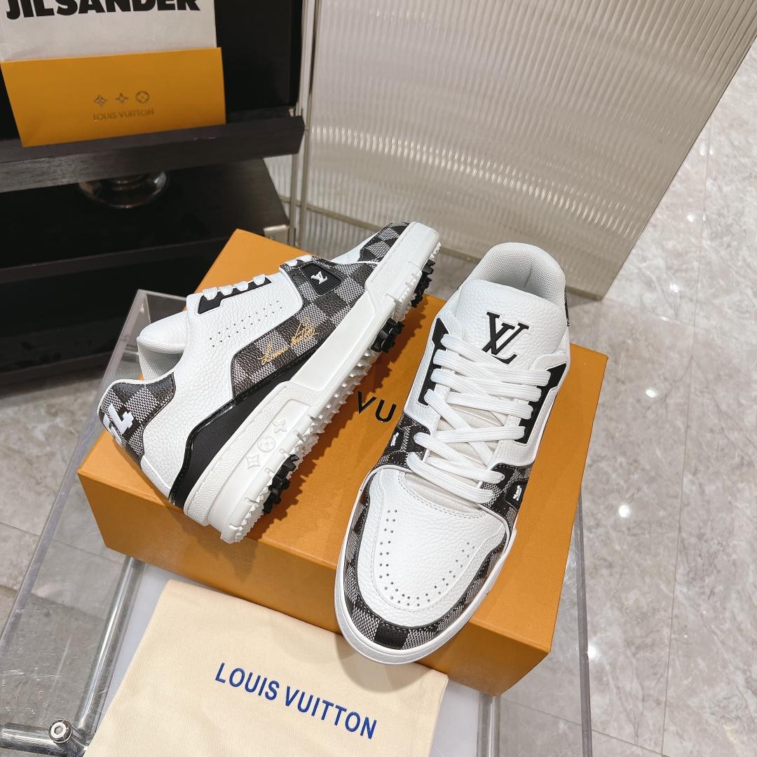Louis Vuitton LV Trainer Sneaker    - DopestKickz