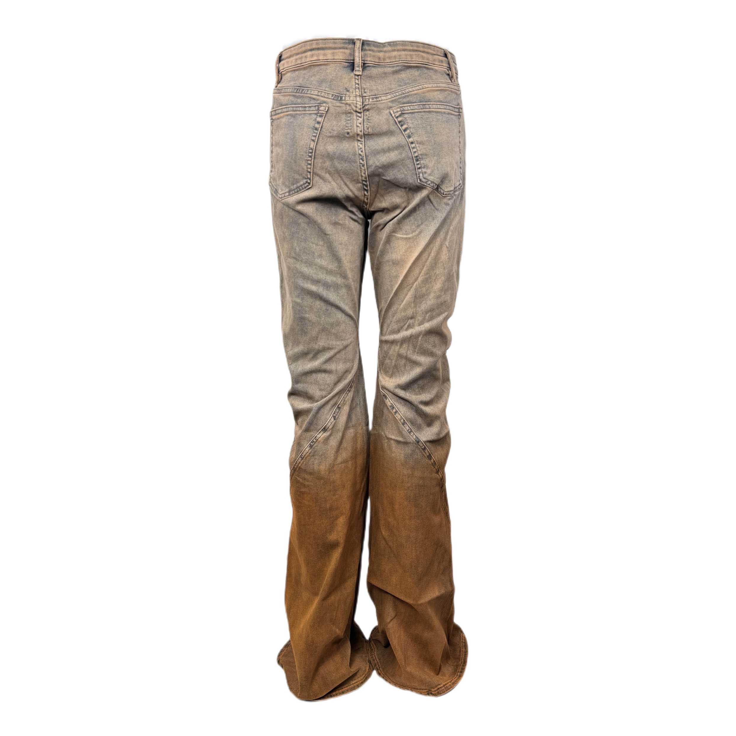 Rick Owens DRKSHDW Ombré-effect Bootcut Jeans - DopestKickz