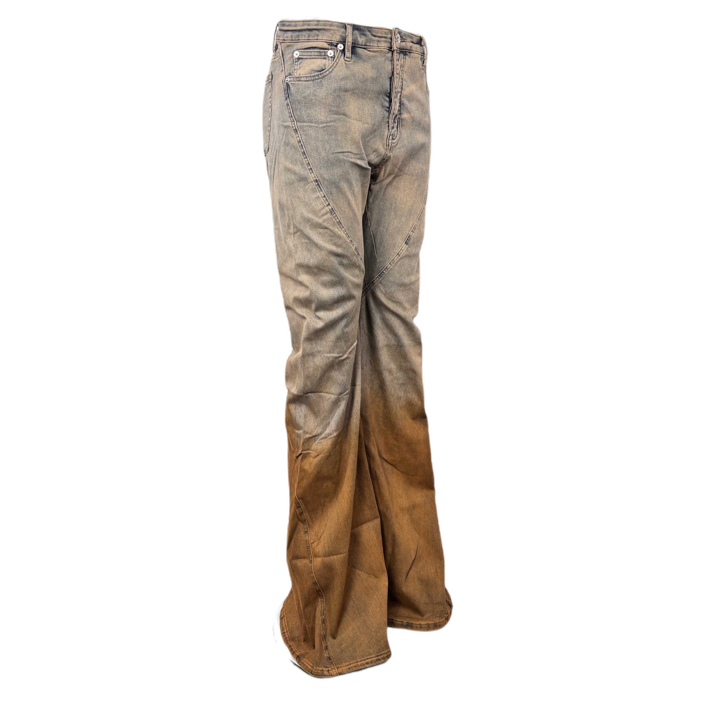 Rick Owens DRKSHDW Ombré-effect Bootcut Jeans - DopestKickz
