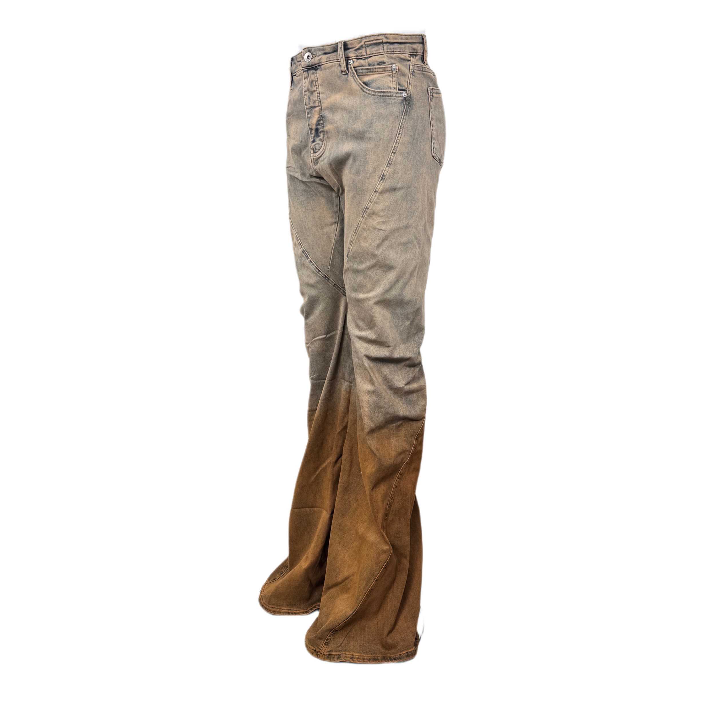 Rick Owens DRKSHDW Ombré-effect Bootcut Jeans - DopestKickz