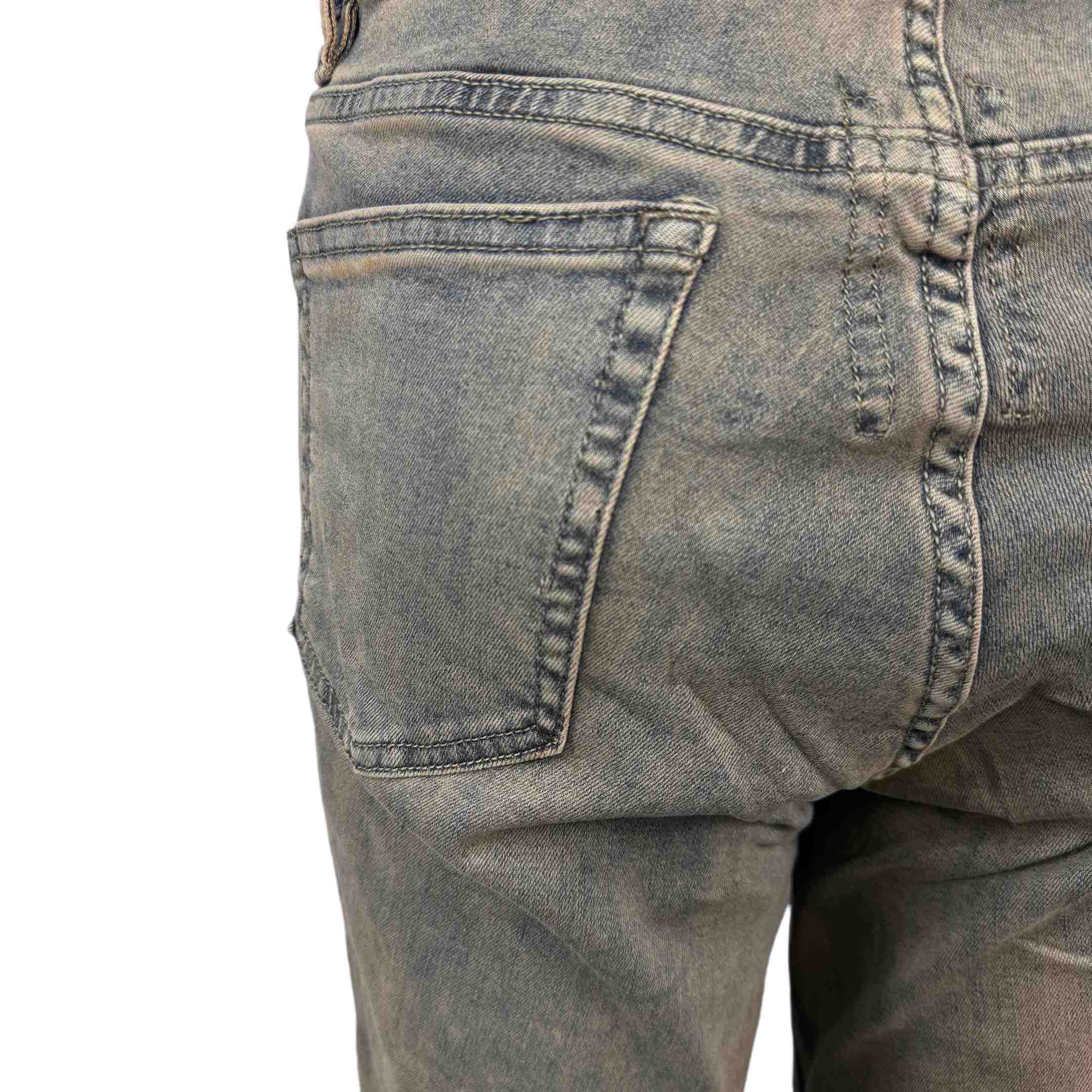 Rick Owens DRKSHDW Ombré-effect Bootcut Jeans - DopestKickz