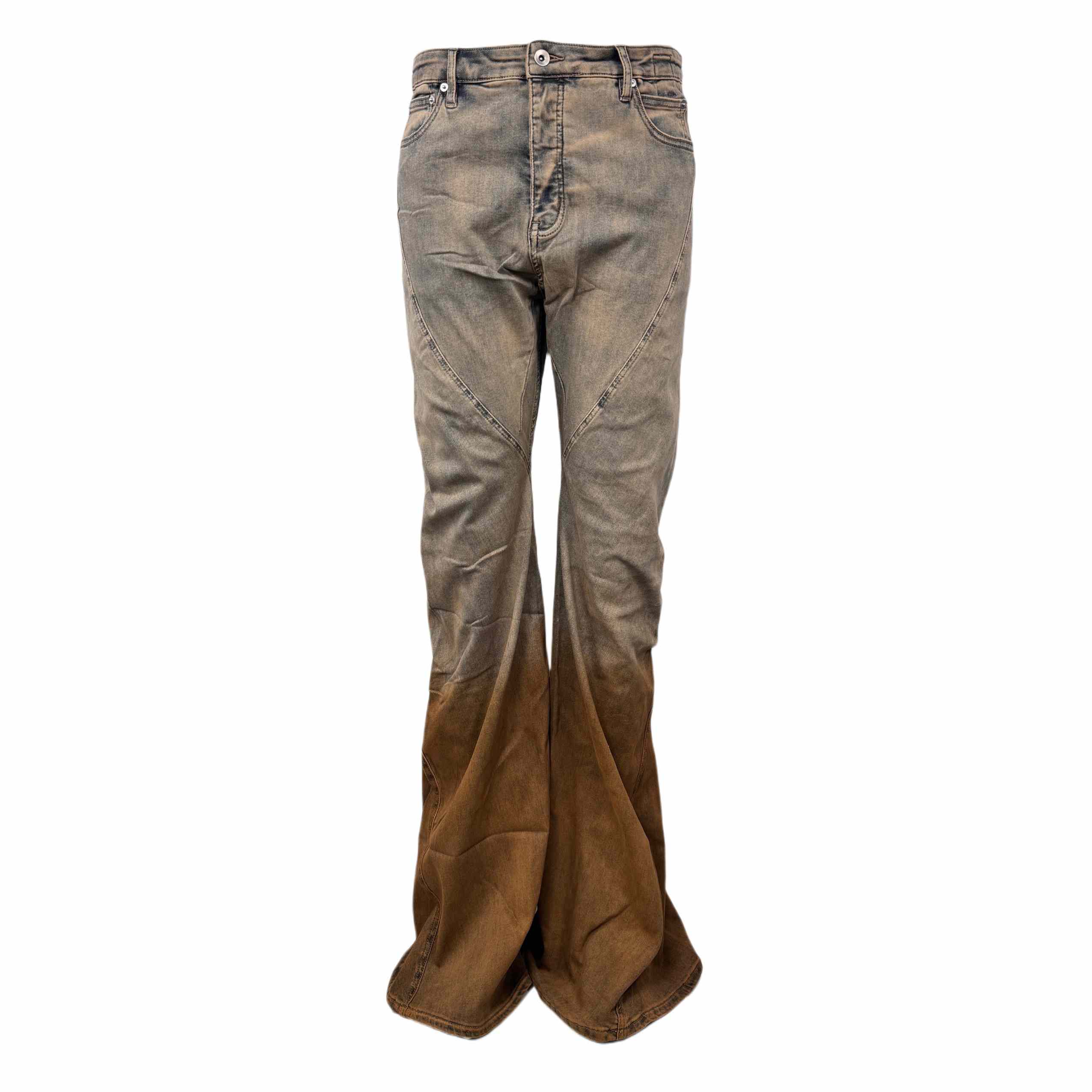 Rick Owens DRKSHDW Ombré-effect Bootcut Jeans - DopestKickz