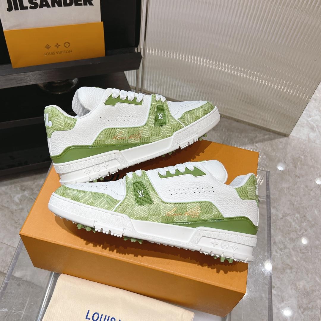 Louis Vuitton LV Trainer Sneaker    - DopestKickz