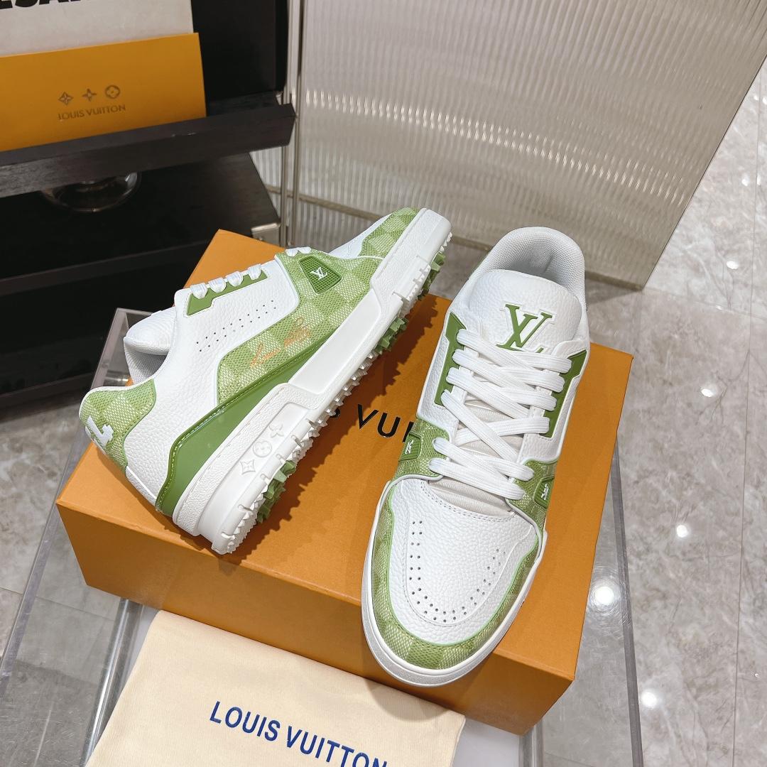 Louis Vuitton LV Trainer Sneaker    - DopestKickz