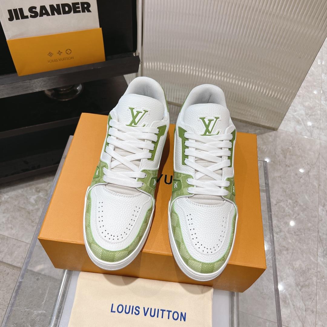 Louis Vuitton LV Trainer Sneaker    - DopestKickz
