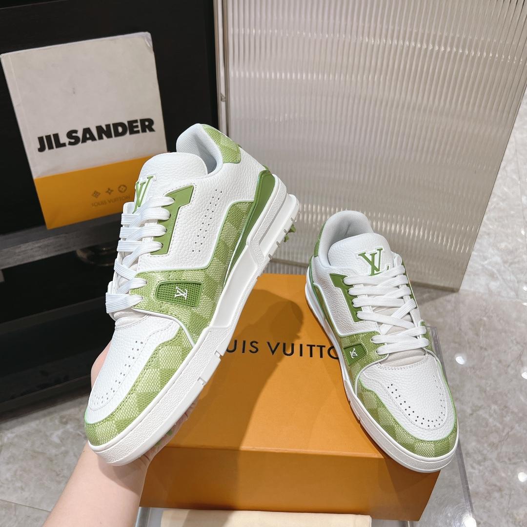 Louis Vuitton LV Trainer Sneaker    - DopestKickz