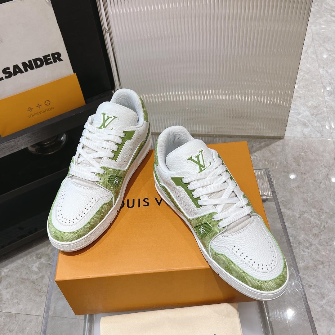 Louis Vuitton LV Trainer Sneaker    - DopestKickz