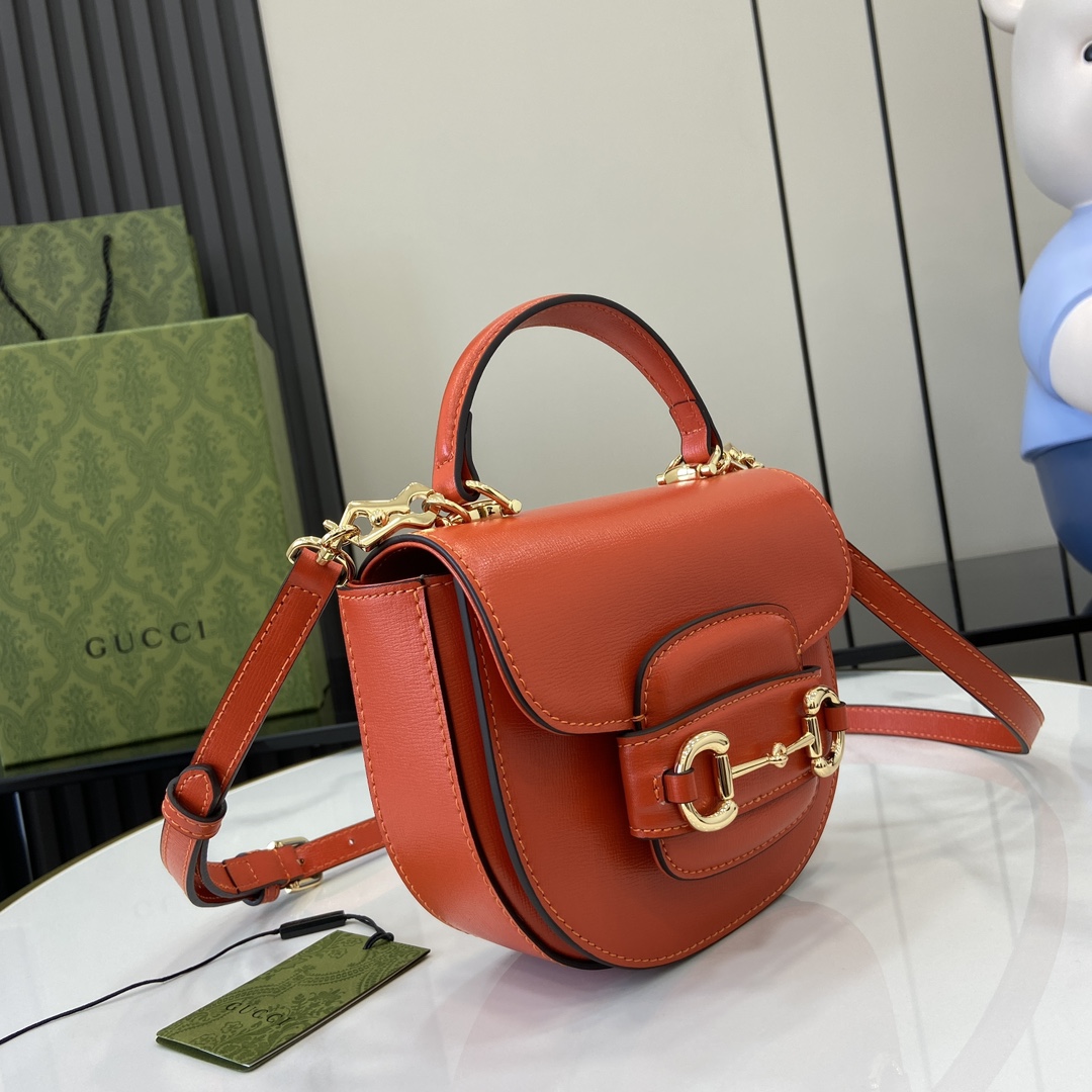 Gucci Horsebit 1955 Mini Top Handle Bag - DopestKickz