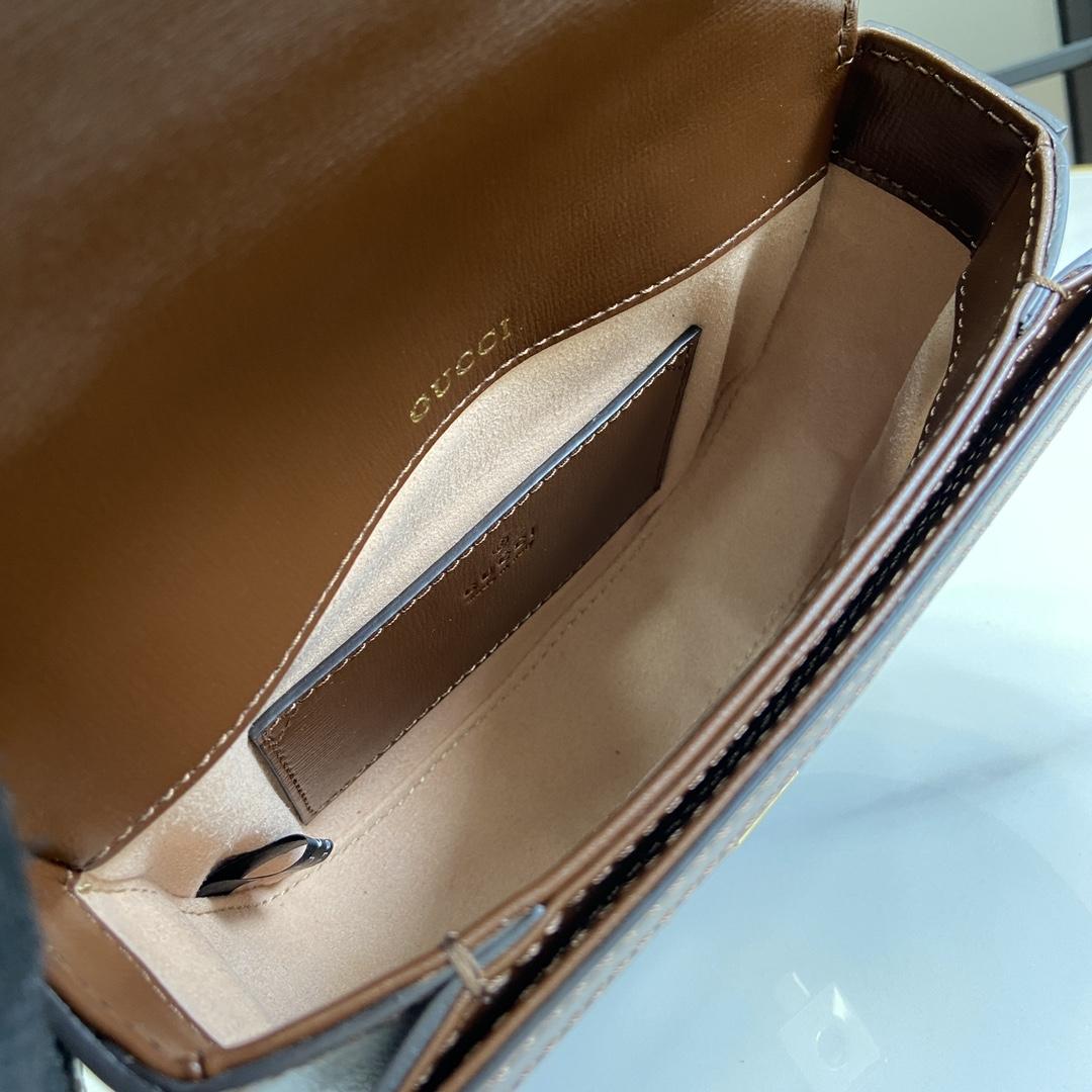 Gucci Horsebit 1955 Mini Top Handle Bag - DopestKickz