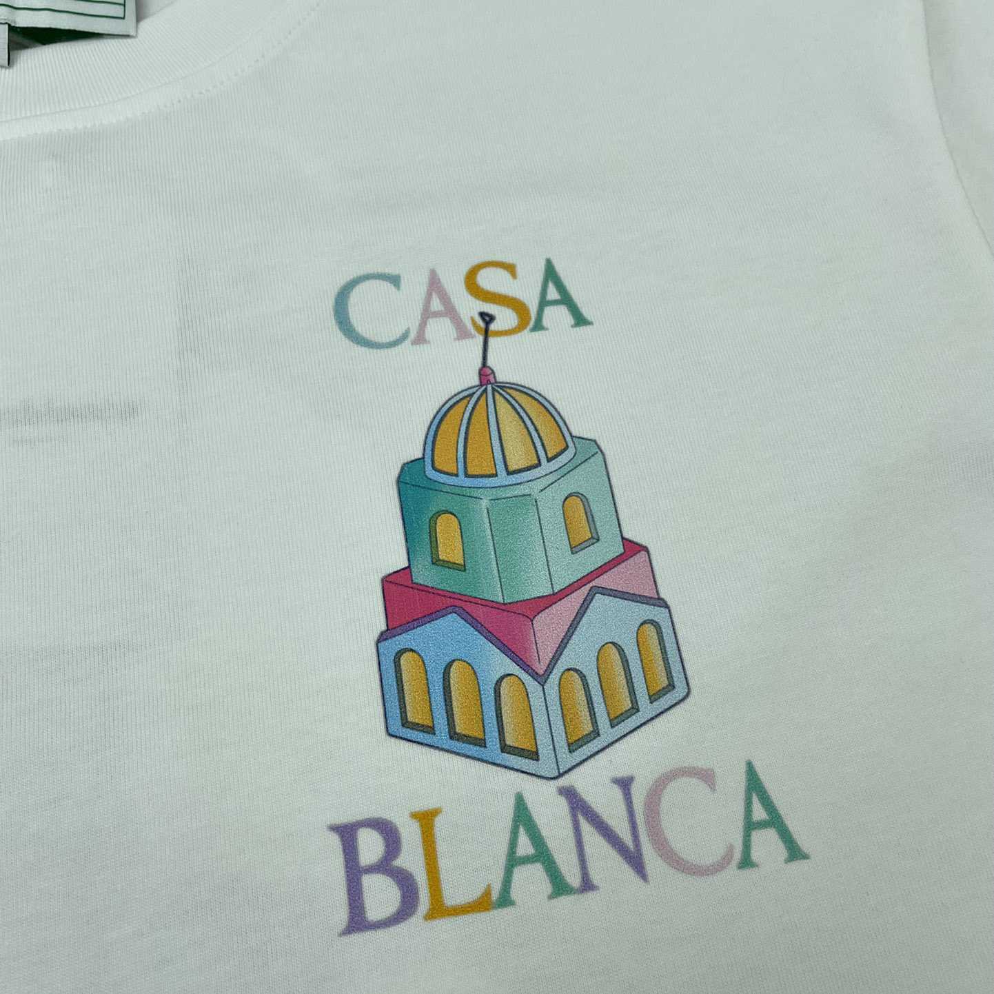 Casablanca Graphic Print T-shirt     C866 - DopestKickz
