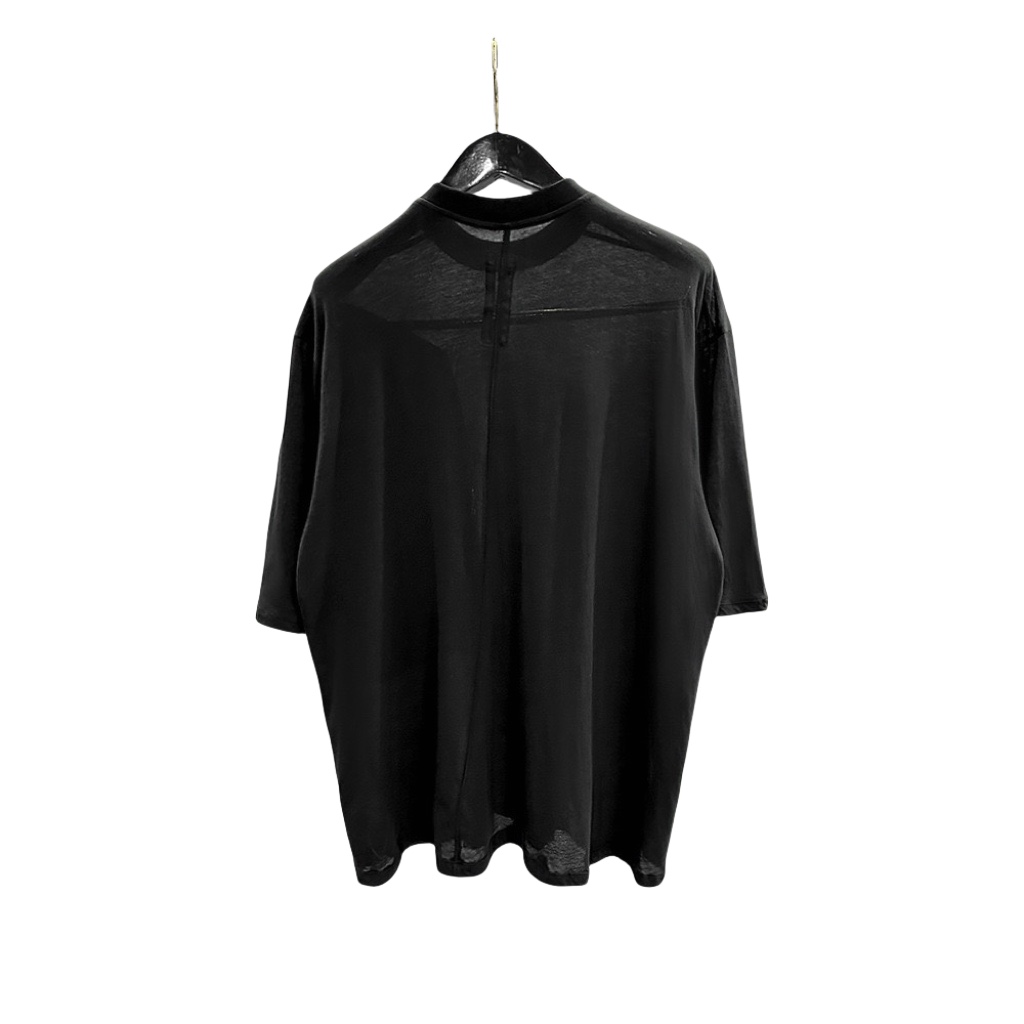 Rick Owens Black Crewneck T-Shirt - DopestKickz