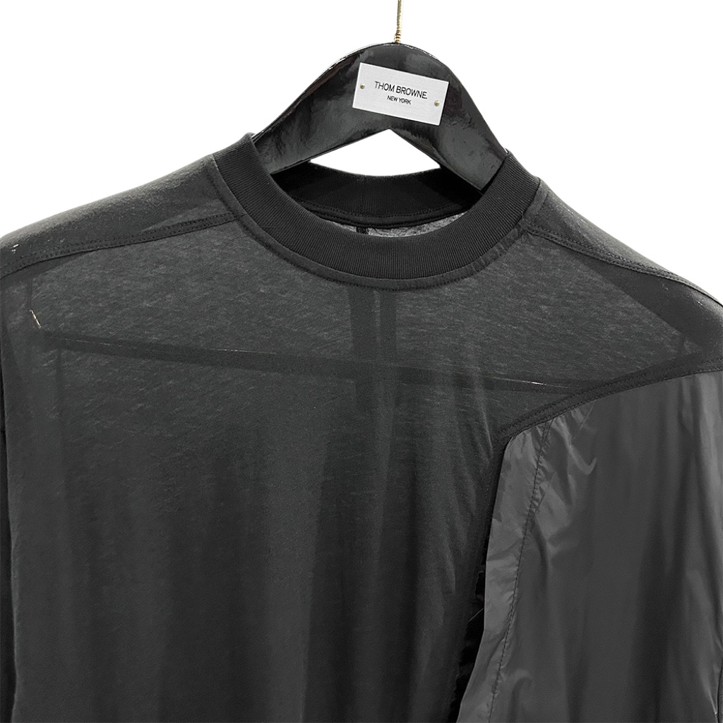 Rick Owens Black Crewneck T-Shirt - DopestKickz