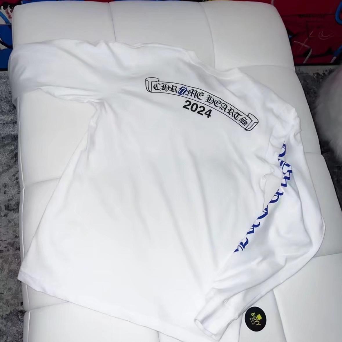 Chrome Hearts Logo Long Sleeve T-Shirt - DopestKickz