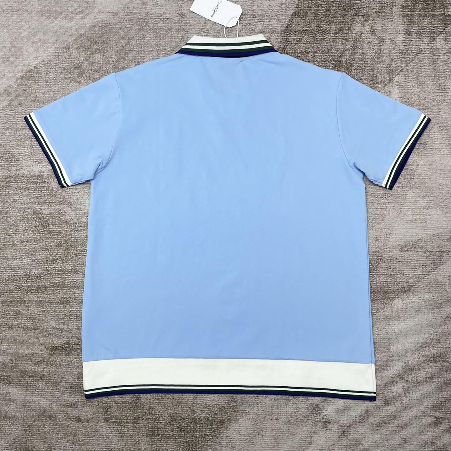 Casablanca Polo Shirt   c855 - DopestKickz