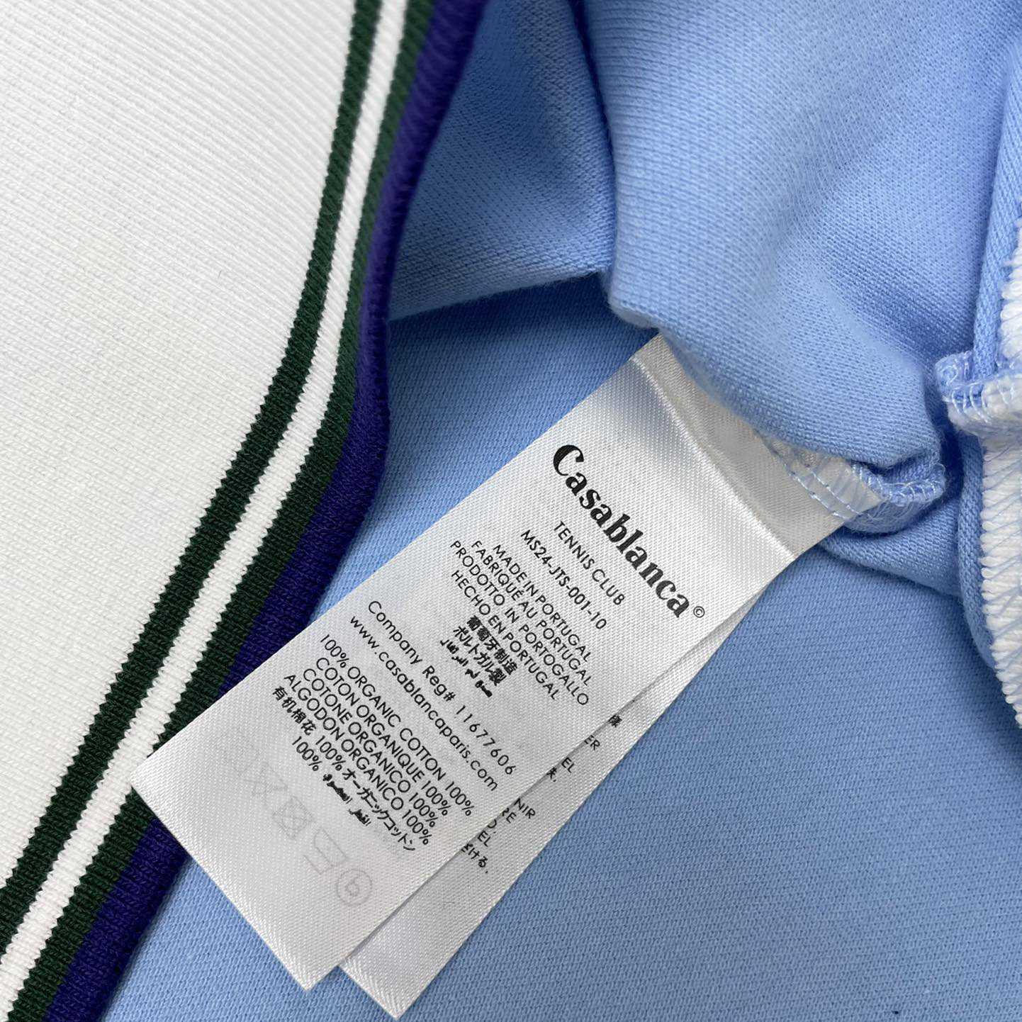Casablanca Polo Shirt   c855 - DopestKickz