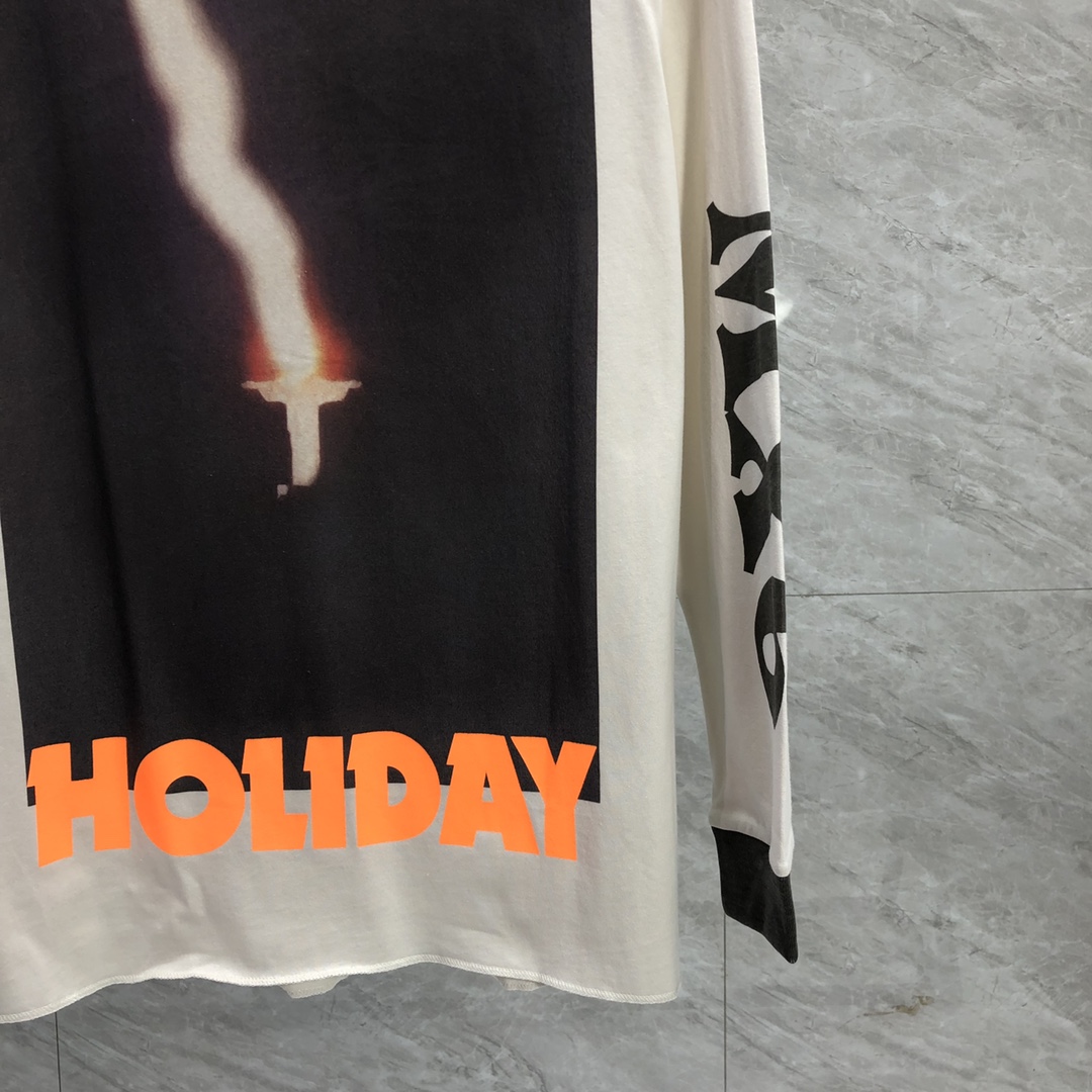 Saint Michael 'A Cheap Holiday' Printed Longsleeve - DopestKickz