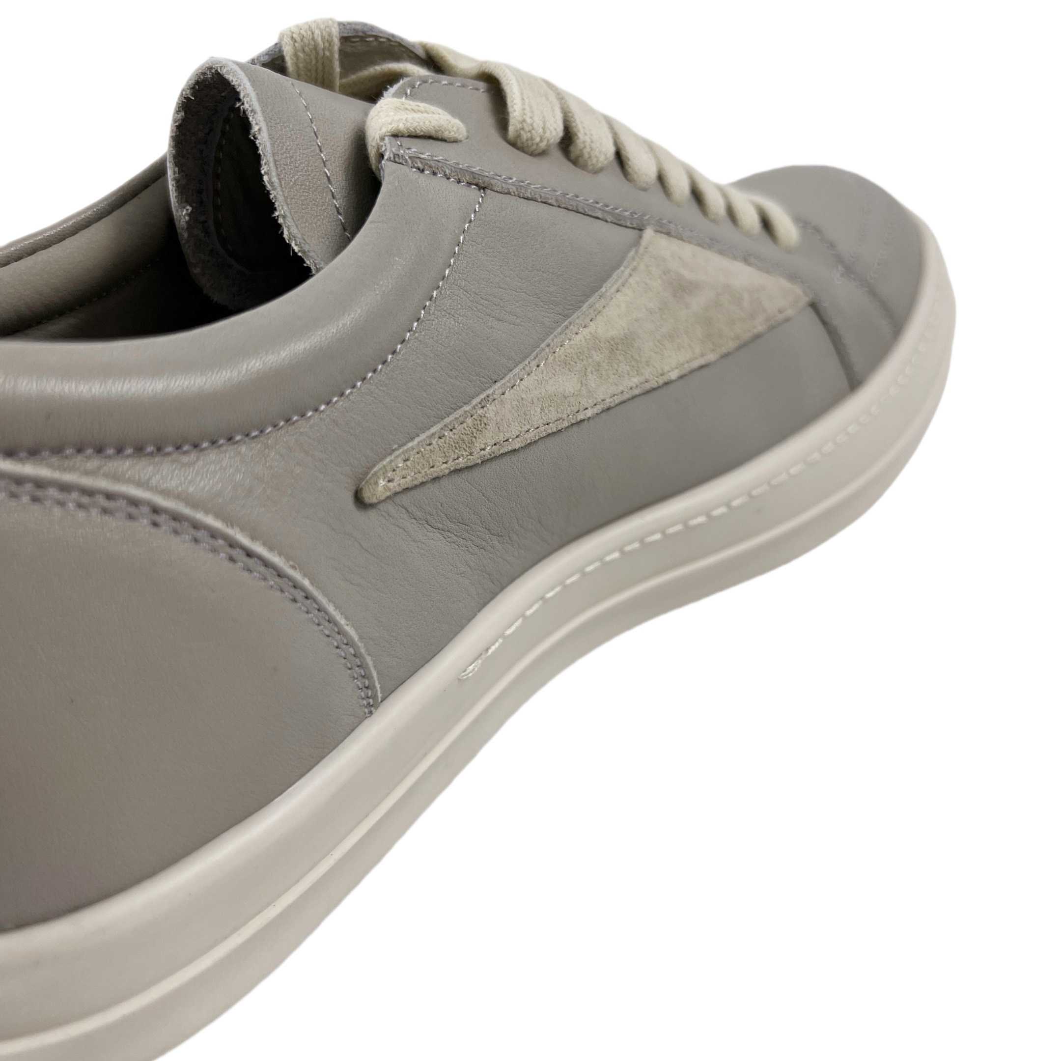 Rick Owens Lido Vintage Leather Sneakers - DopestKickz
