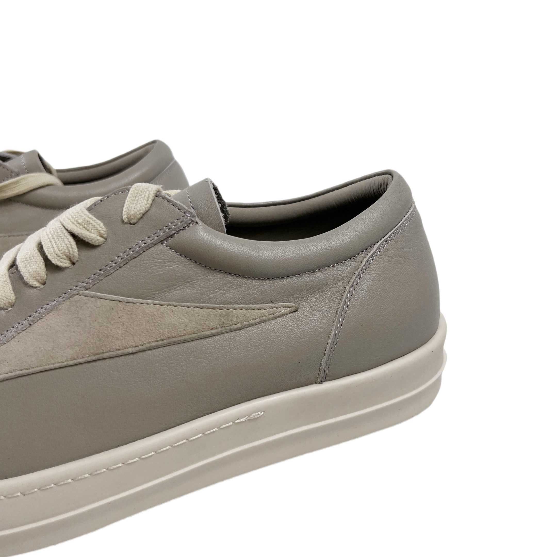 Rick Owens Lido Vintage Leather Sneakers - DopestKickz
