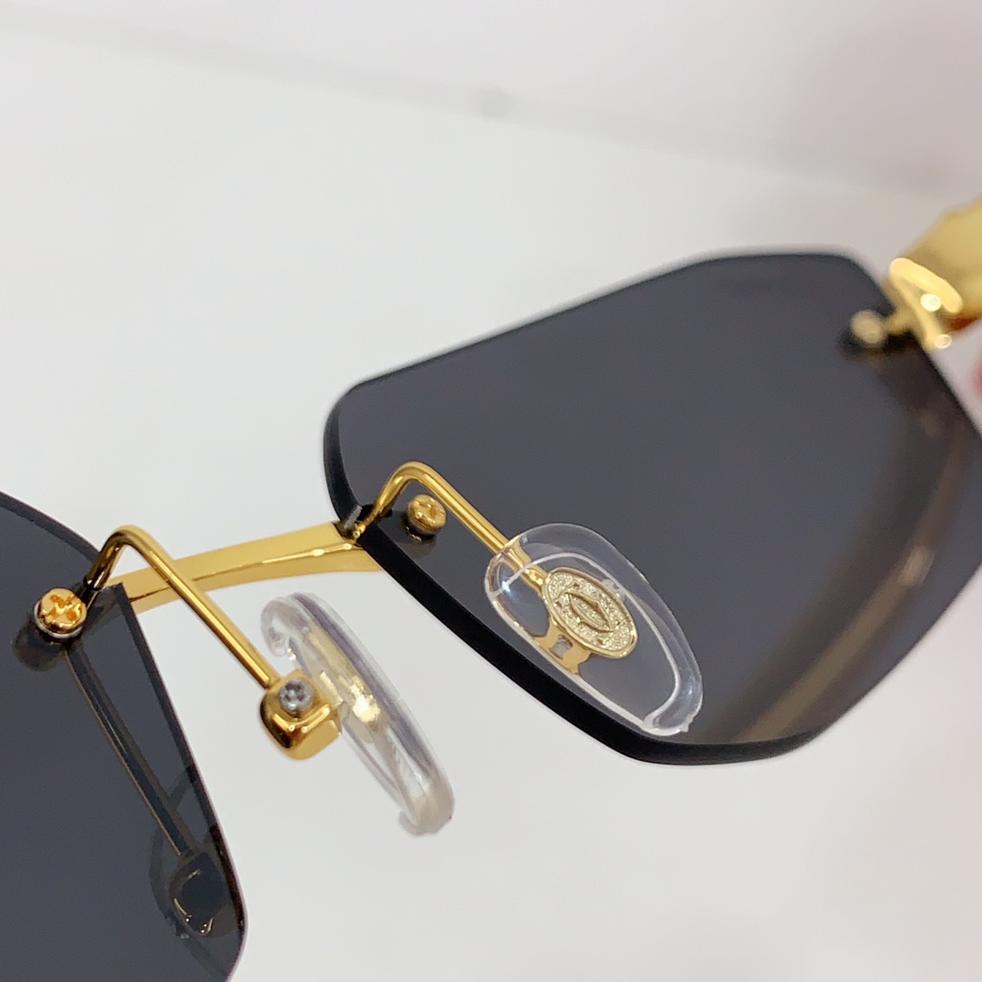 Cartier Geometric-frame Sunglasses   CT0474S - DopestKickz