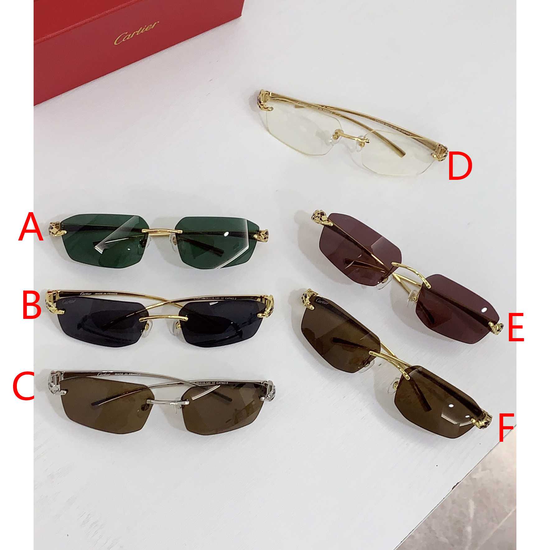 Cartier Geometric-frame Sunglasses   CT0474S - DopestKickz