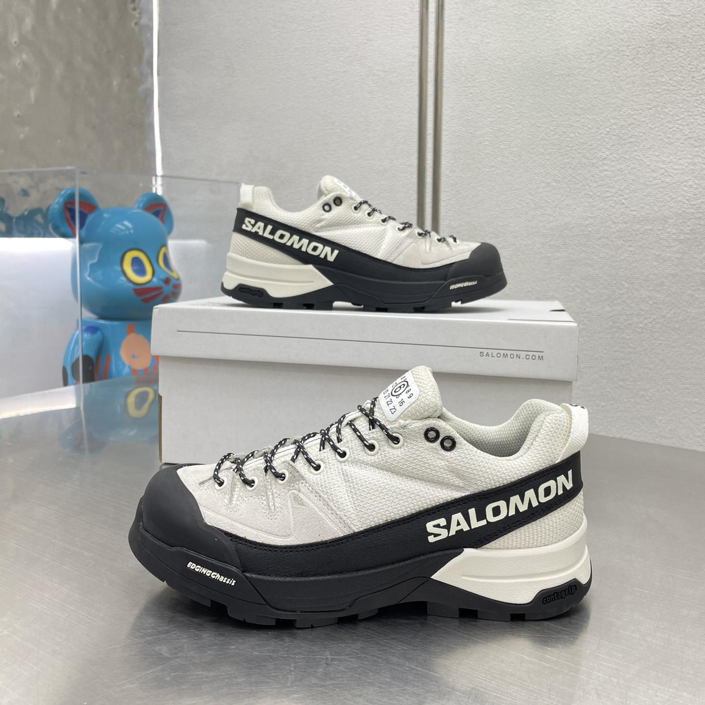 Maison Margiela Black Off- Salomon Edition X-Alpages Sneakers - DopestKickz