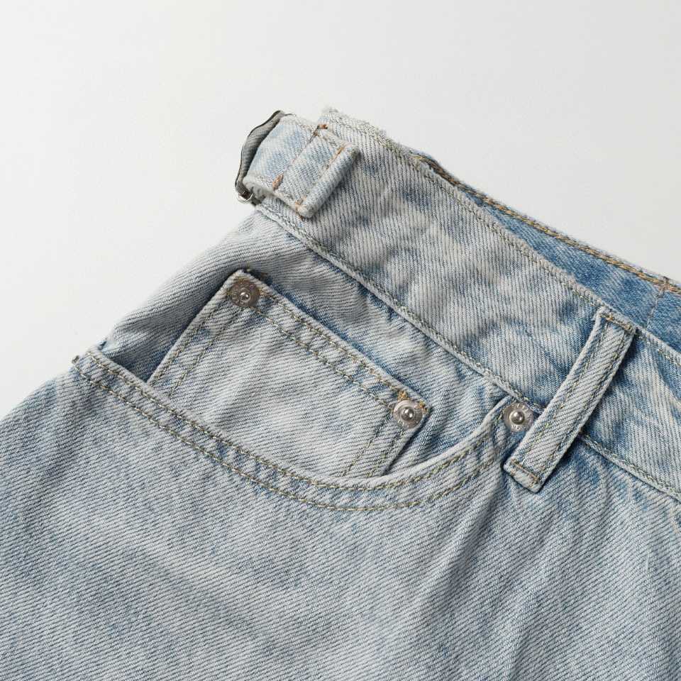 Balenciaga Denim Shorts - DopestKickz