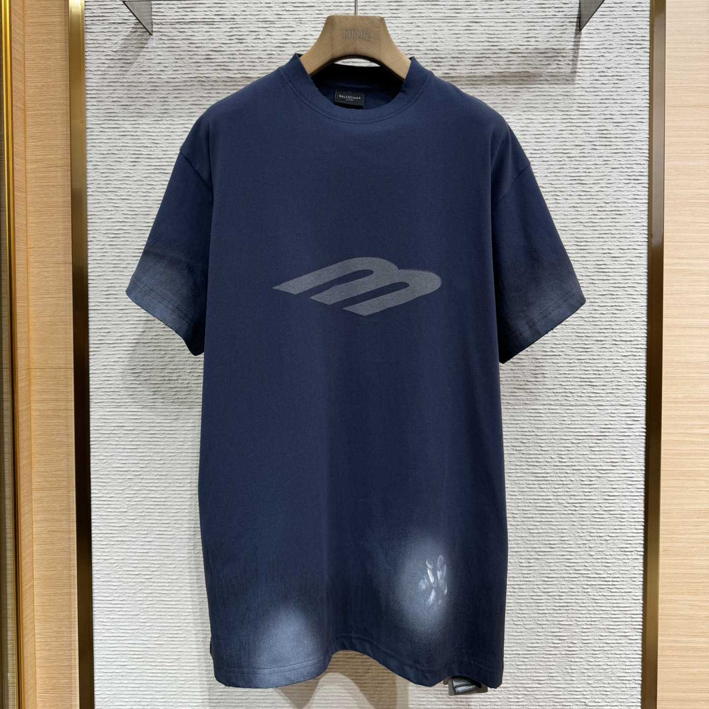 Balenciaga Unisex 3B Stencil Oversized T-shirt In Cotton - DopestKickz