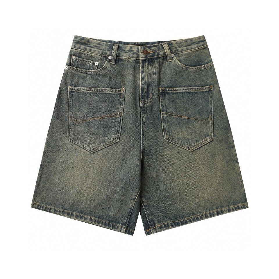 Balenciaga Denim Shorts - DopestKickz