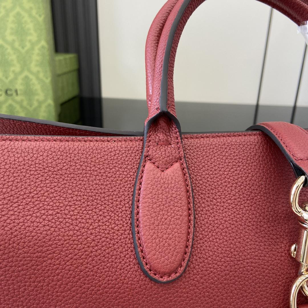 Gucci Medium Tote Bag With Hook Closure - DopestKickz