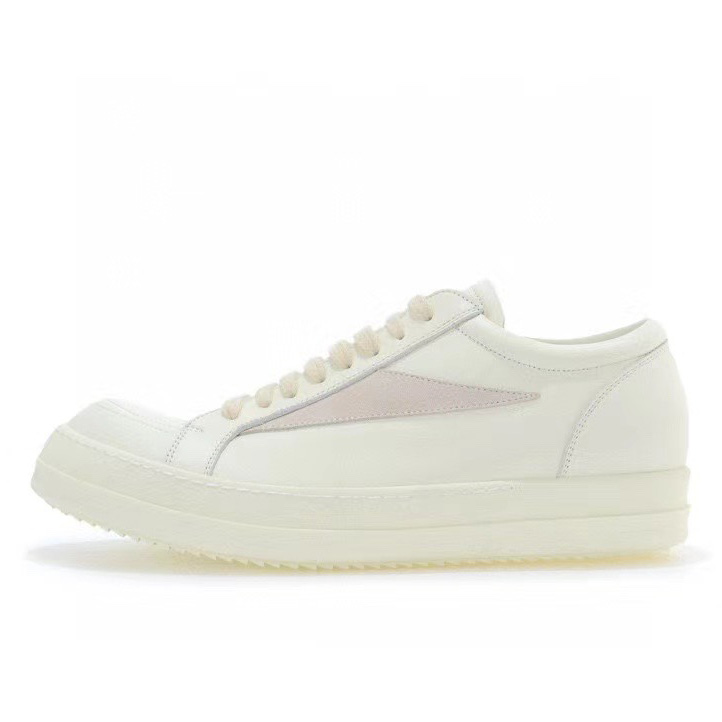 Rick Owens Lido Vintage leather sneakers - DopestKickz