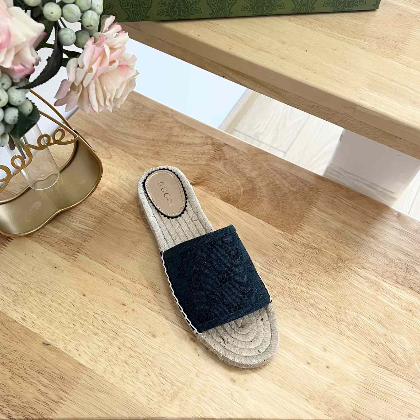 Gucci Women's Slide Espadrille  - DopestKickz
