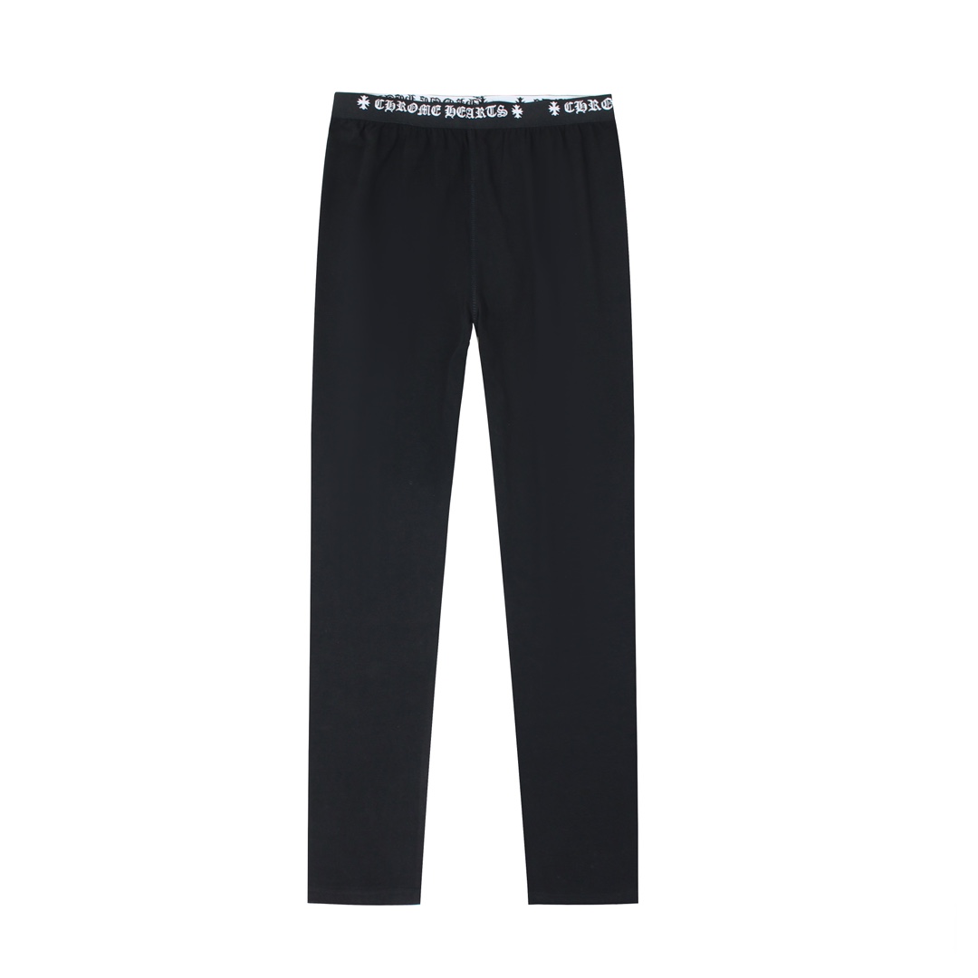 Chrome Hearts Logo Leggings - DopestKickz