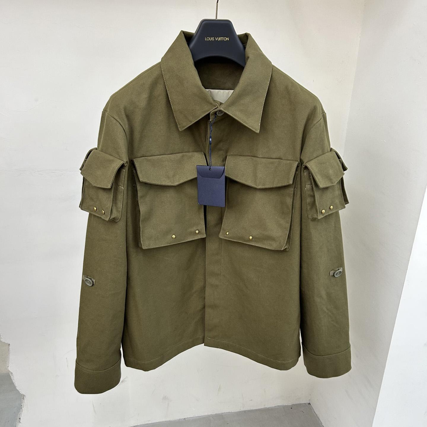 Louis Vuitton Cotton Utility Overshirt - DopestKickz