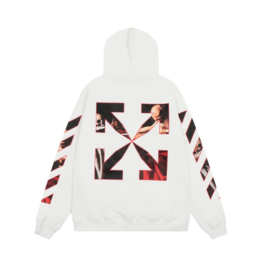 Off-White Caravaggio Slim Hoodie - DopestKickz