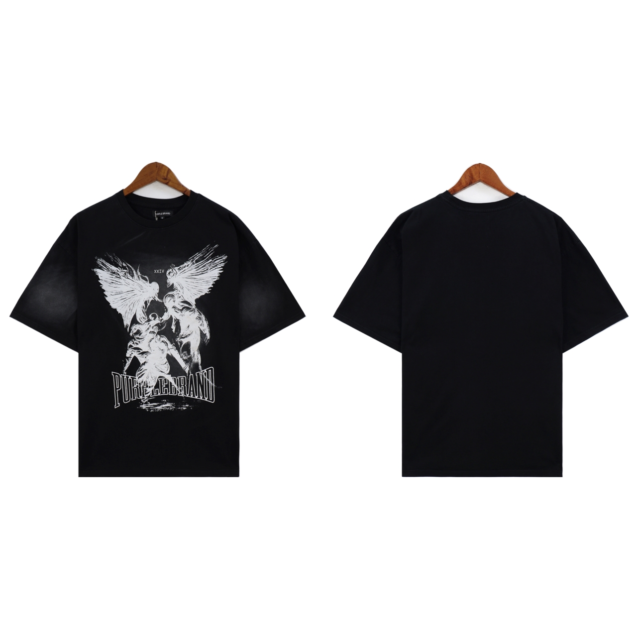 Purple-Brand Fight T-Shirt - DopestKickz