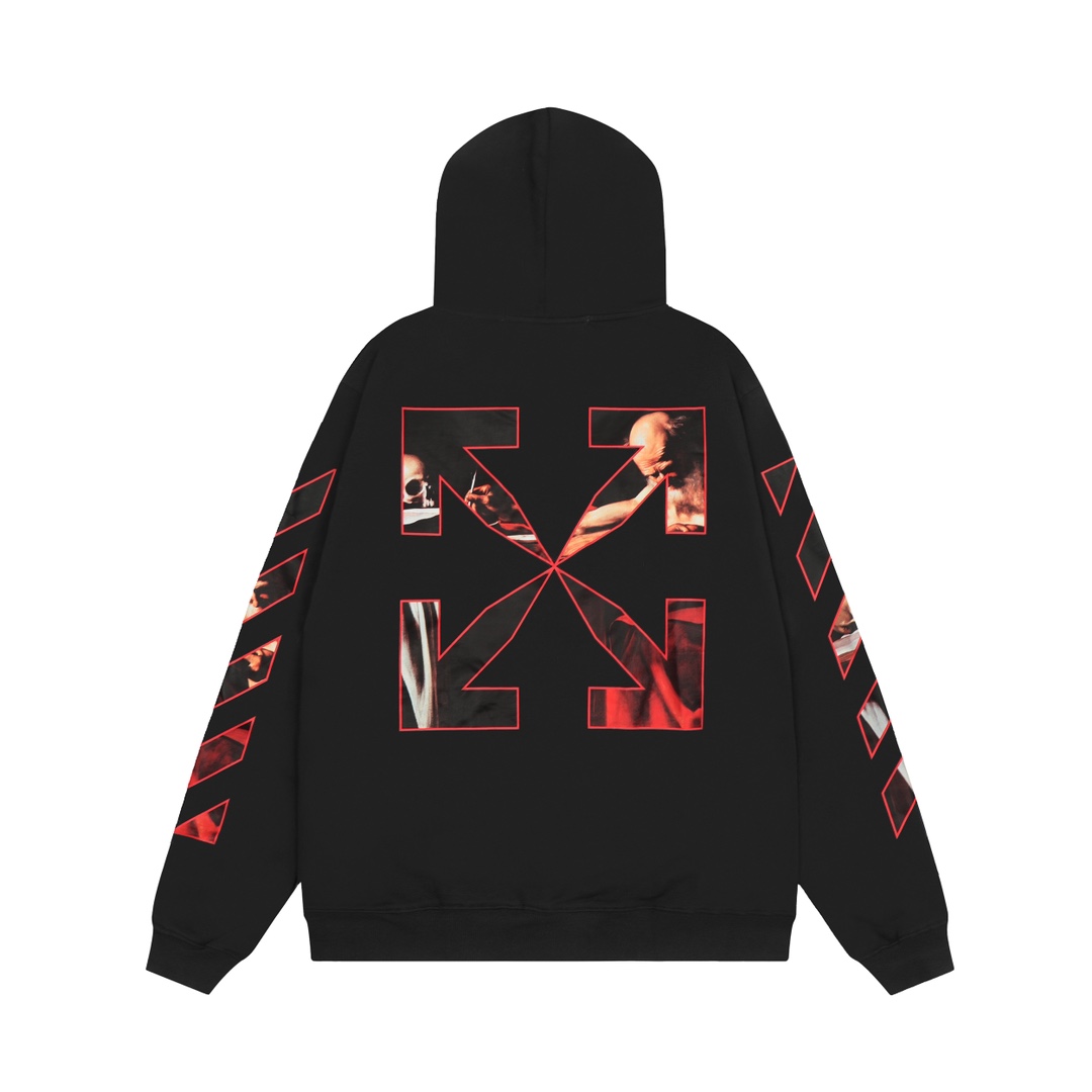 Off-White Caravaggio Slim Hoodie - DopestKickz