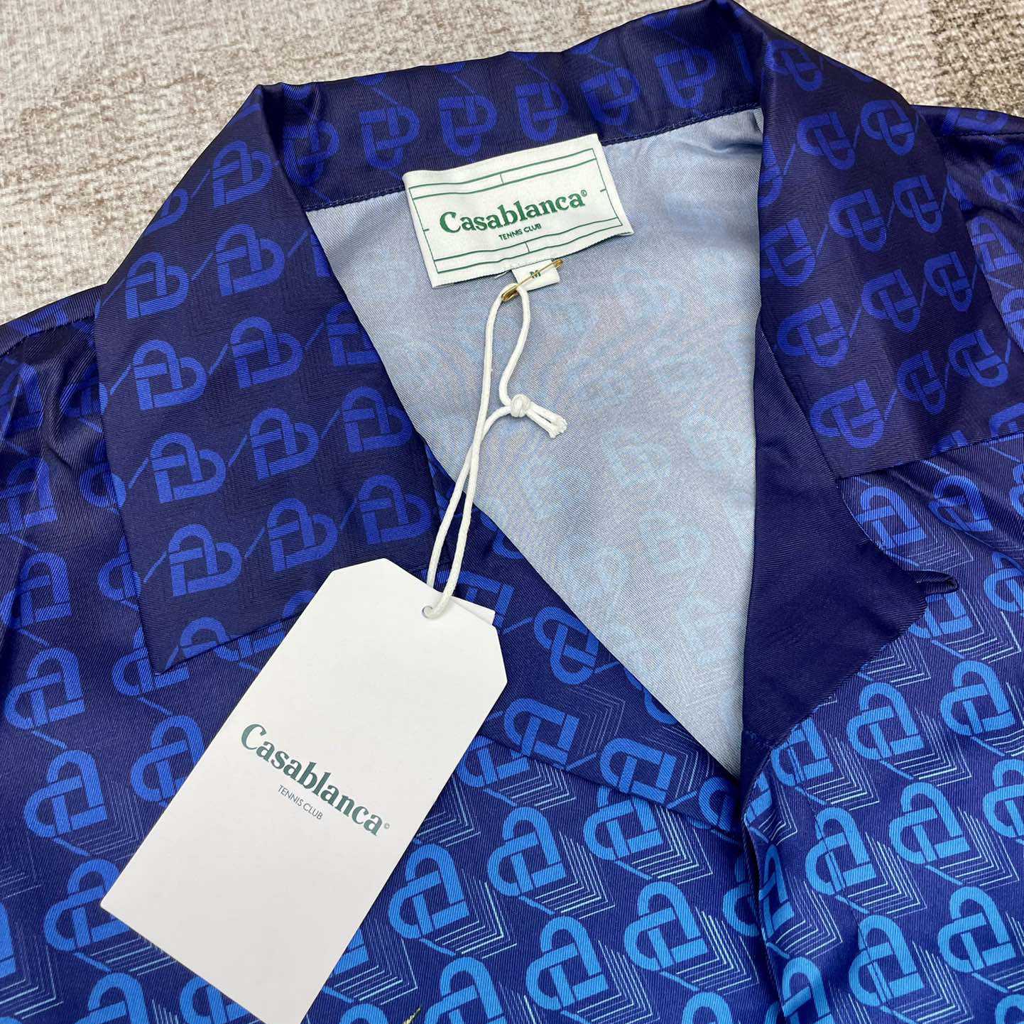 Casablanca The Night View Silk Shirt   CA3468 - DopestKickz