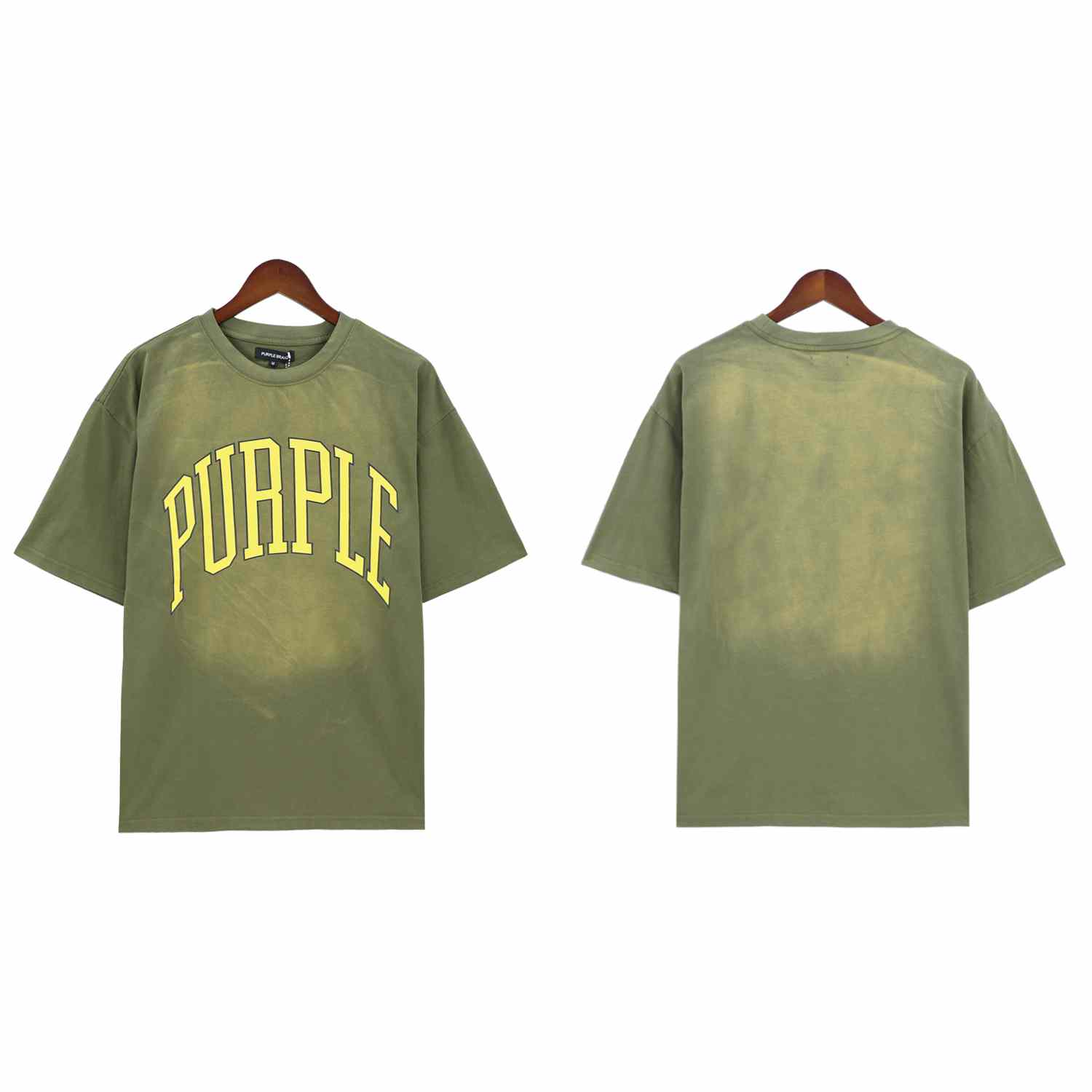 Purple-Brand Cotton Jersey Logo Graphic T-Shirt - DopestKickz