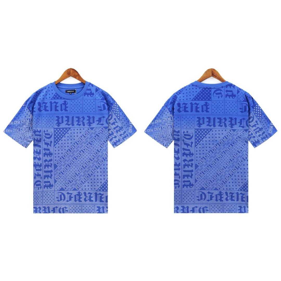 Purple-Brand Flag Bandana Tee - DopestKickz