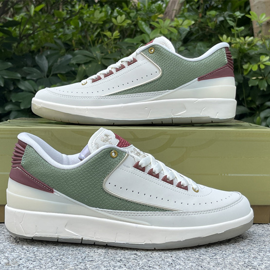 Air Jordan 2 Low “Chinese New Year” Sneakers    FJ6871-100  - DopestKickz