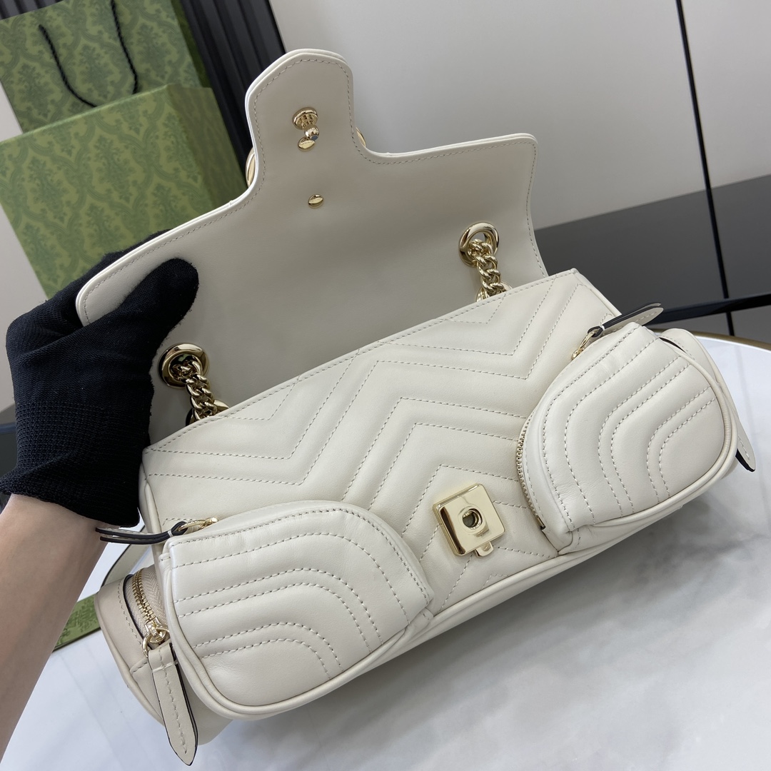 Gucci GG Marmont Small Multi-pocket Bag - DopestKickz
