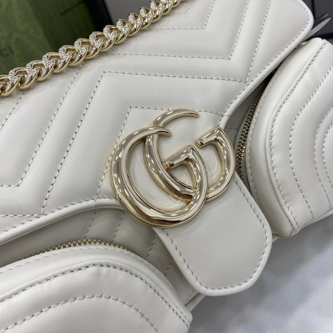 Gucci GG Marmont Small Multi-pocket Bag - DopestKickz