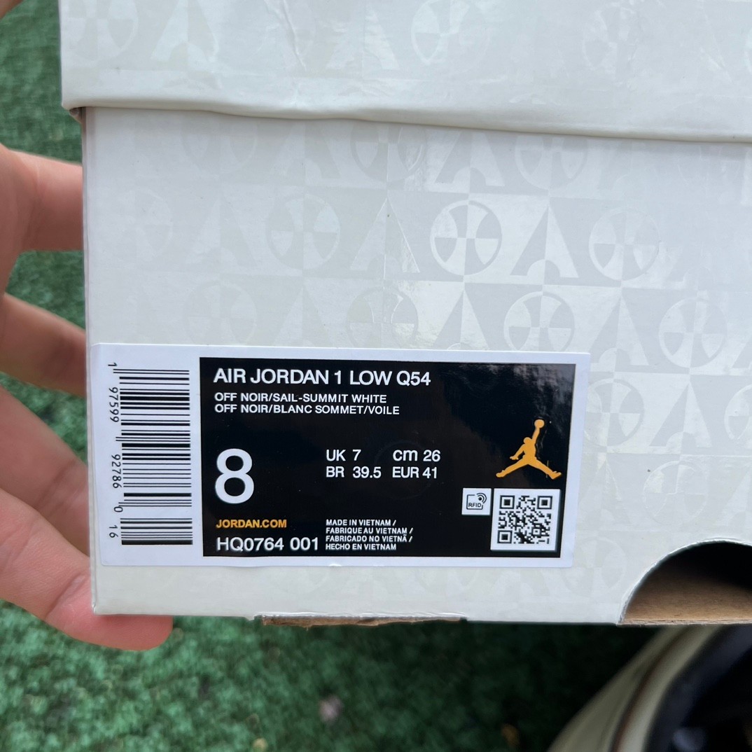 Air Jordan 1 LOW“Quai 54” Sneaker   HQ0764-001 - DopestKickz