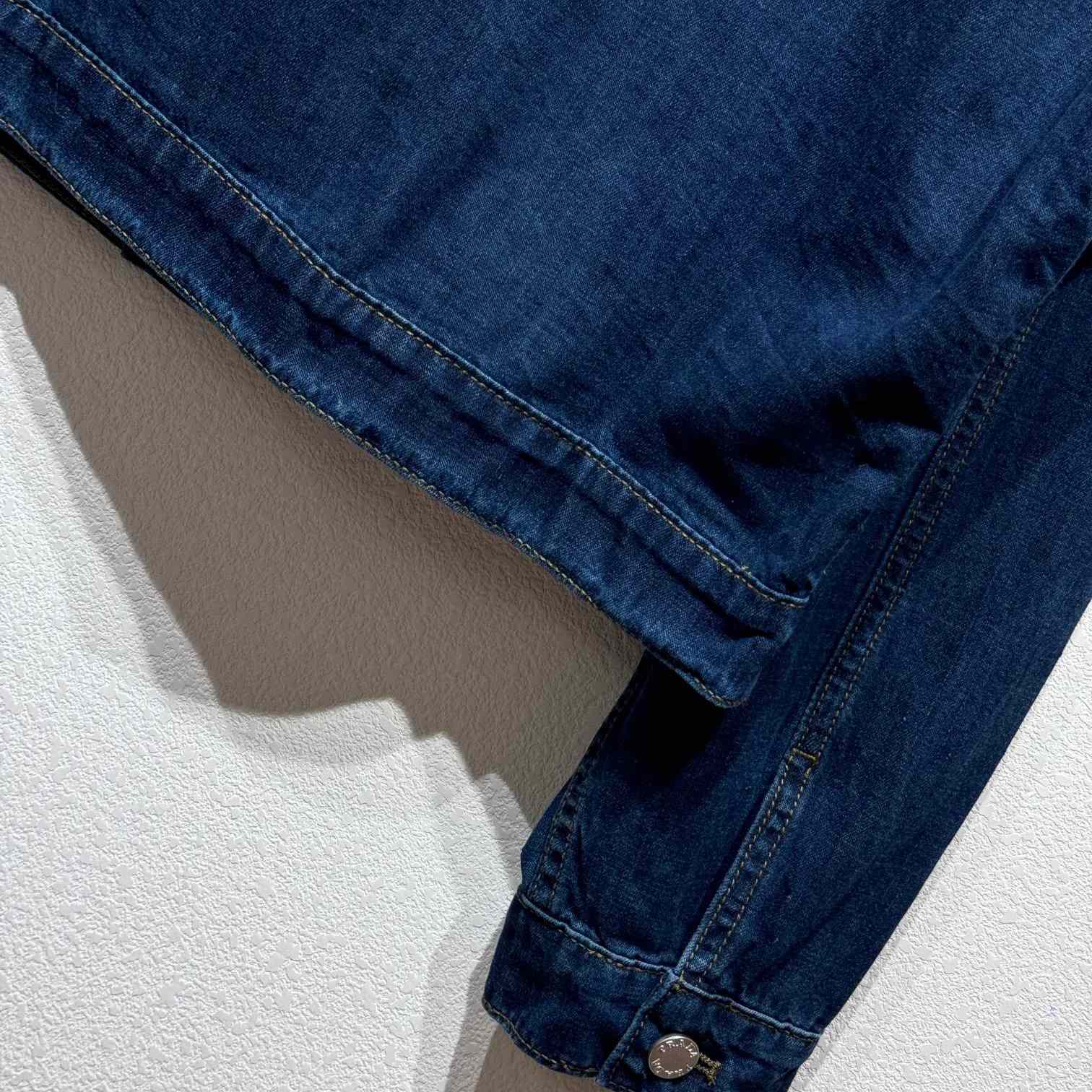 Prada Light Denim Zipper Jacket  - DopestKickz