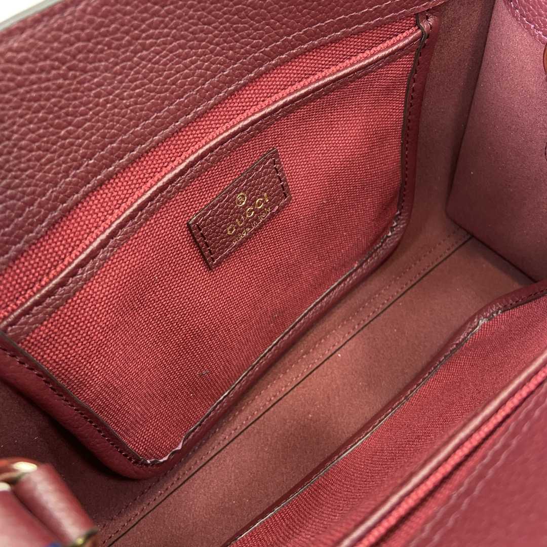 Gucci Small Tote Bag With GG Shadow  - DopestKickz