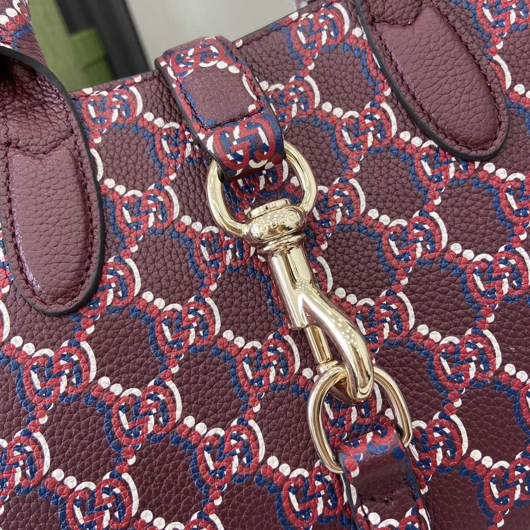 Gucci Small Tote Bag With GG Shadow  - DopestKickz