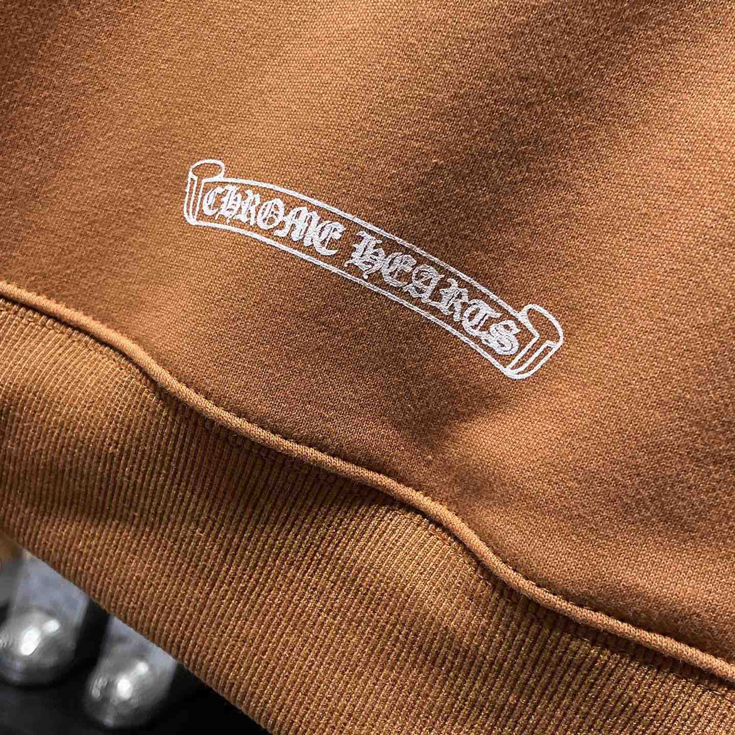 Chrome Hearts x Matty Boy Brown & Pink 'Structure' Hoodie - DopestKickz