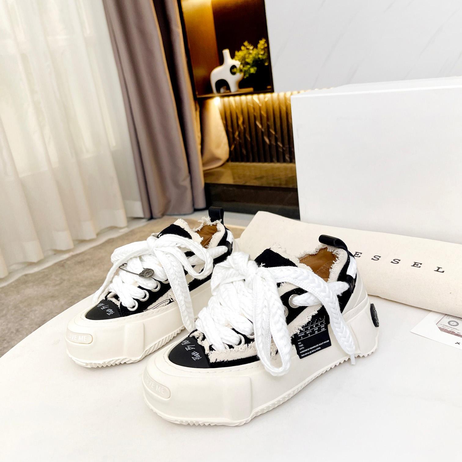 Xvessel G.O.P. 2.0 Marshmallow Lows Sneaker - DopestKickz